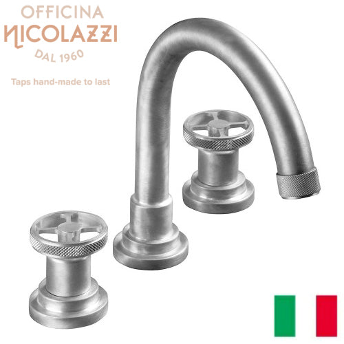 イタリア製 高級水栓金具 洗面水栓 混合水栓 蛇口 3328【受注生産】