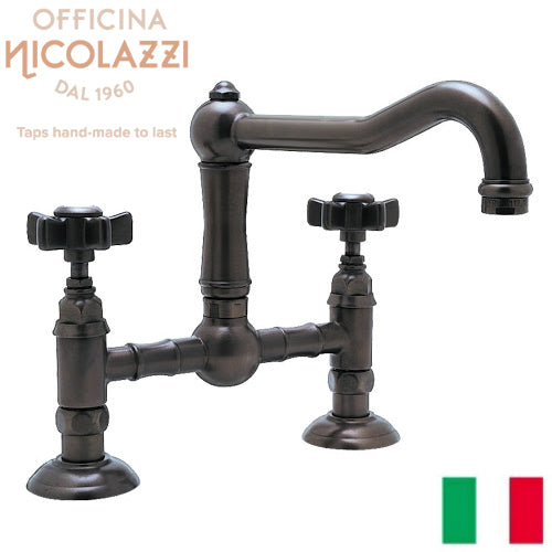 イタリア製 高級 キッチン水栓 洗面水栓 混合水栓 1459【受注生産】